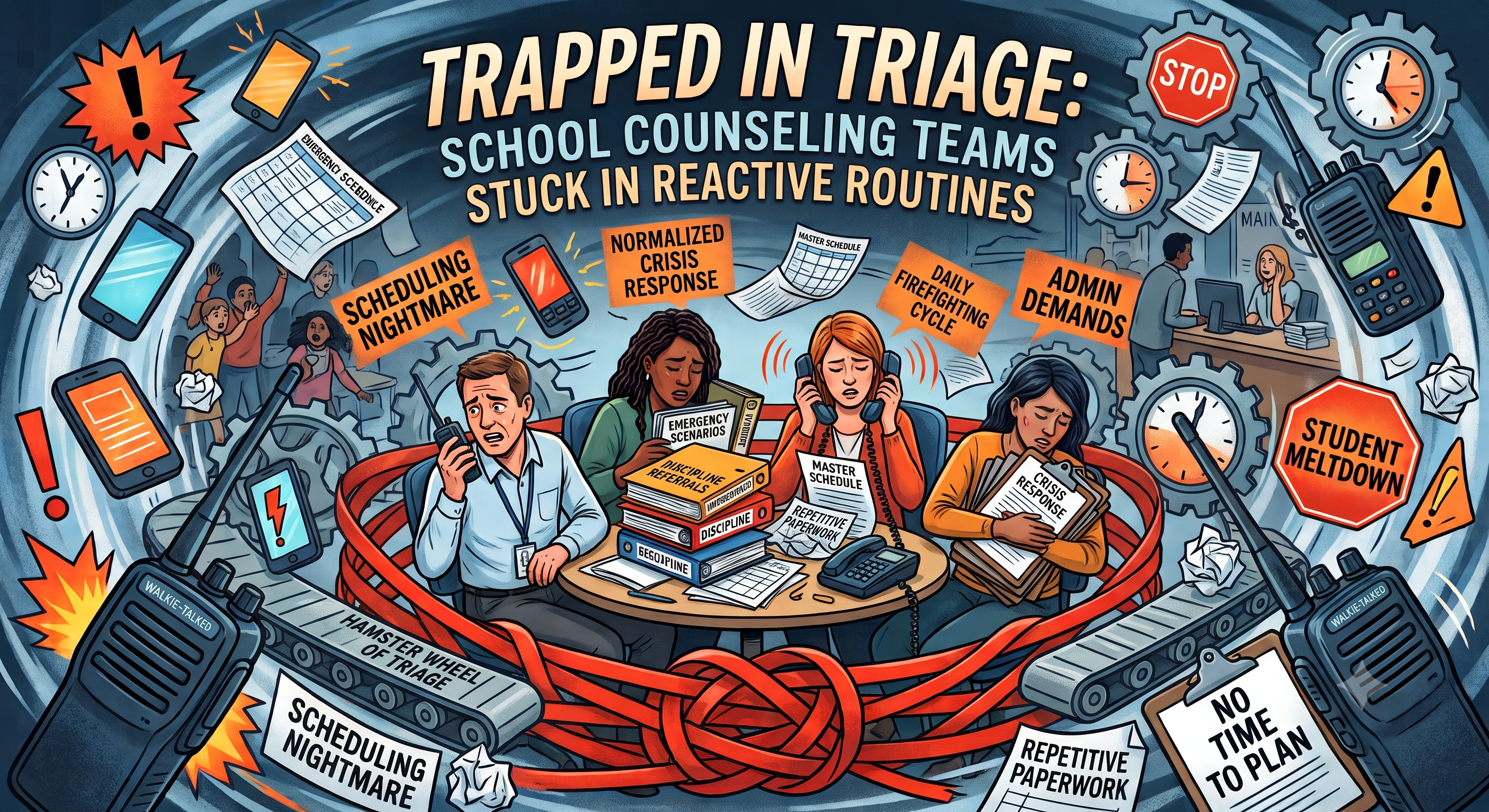 Trapped in Triage: School Counseling Teams Stuck in Reactive Routines